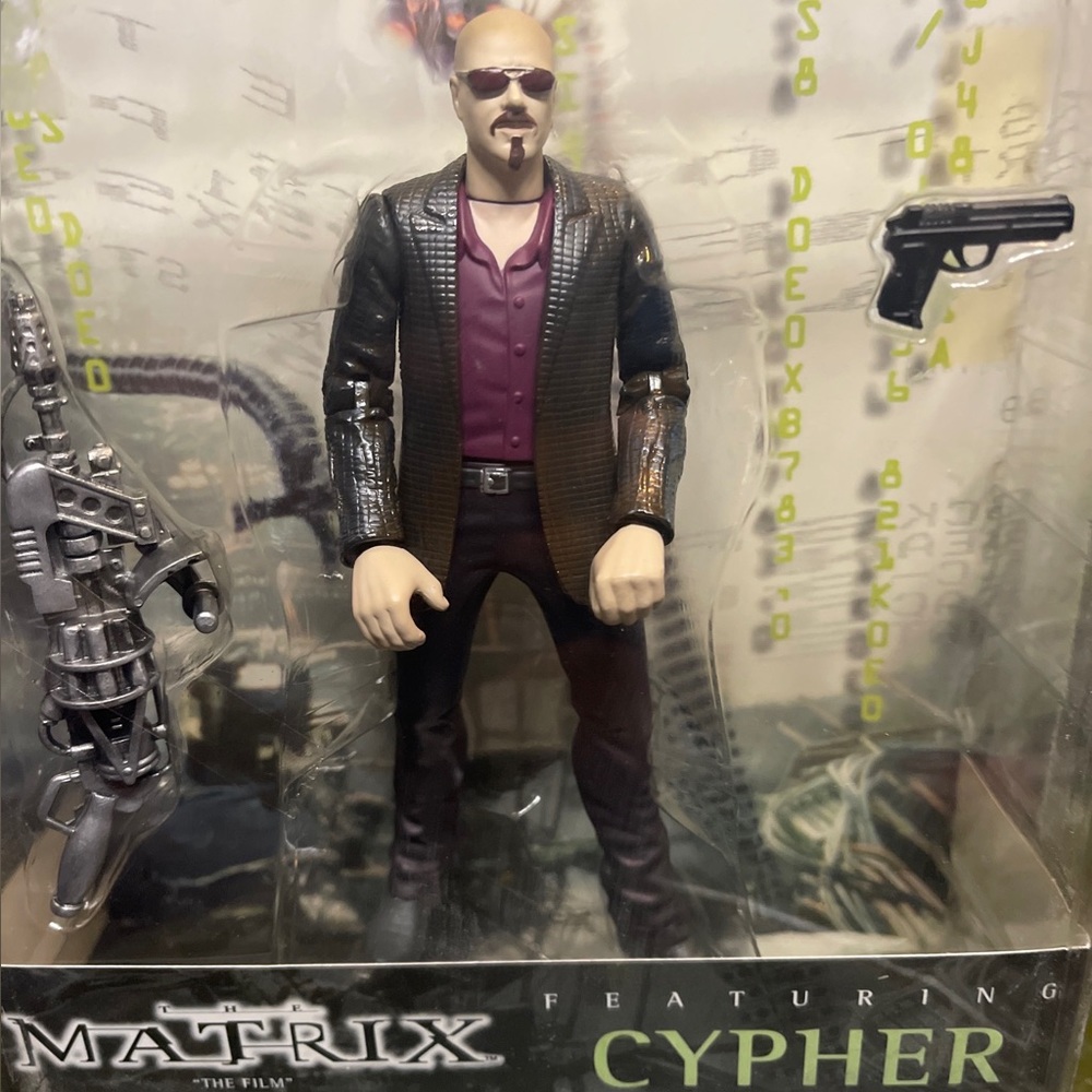 1999 The Matrix Movie 🎥 CYPHER Action Figure 🎥 N2Toys The Matrix The Film RARE